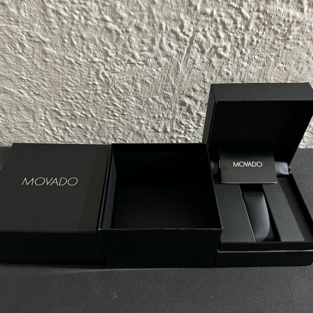 Movado watch box